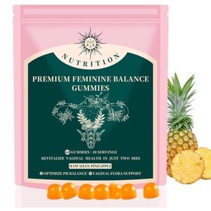 Premium Feminine Balance Gummies - Hawaiian Pineapple